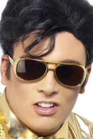 Brýle - Elvis - zlaté