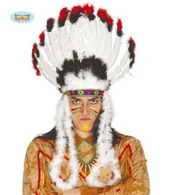 Karnevalová čelenka - indián