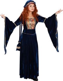 Středověká dáma kostým